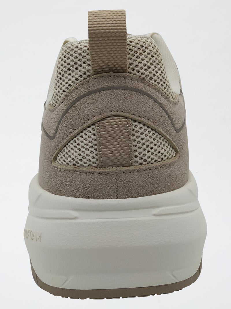 Sneakers basse 'Puma' Beige - Kiabi