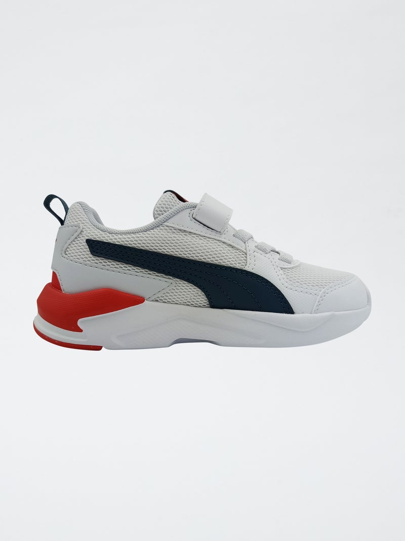 Sneakers basse 'PUMA' con lacci e strappi Blu - Kiabi