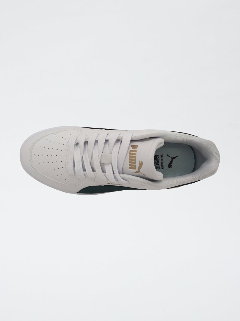 Sneakers basse 'PUMA' con lacci e strappi Verde - Kiabi