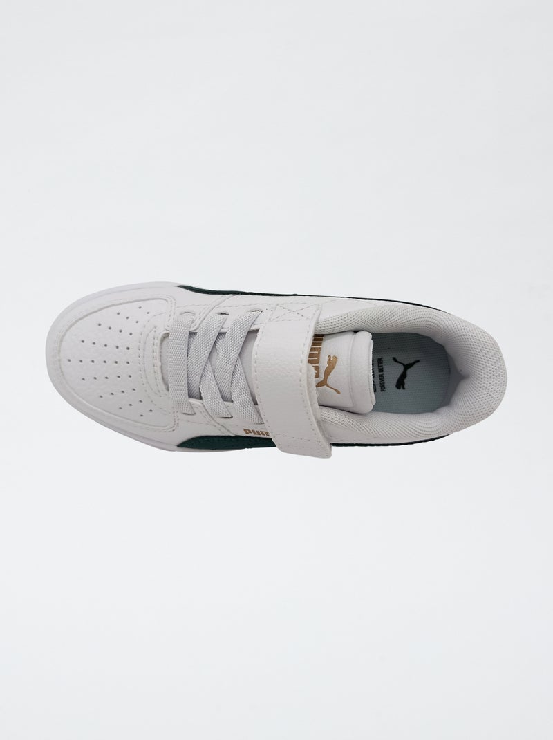Sneakers basse 'PUMA' con lacci e strappi Verde - Kiabi