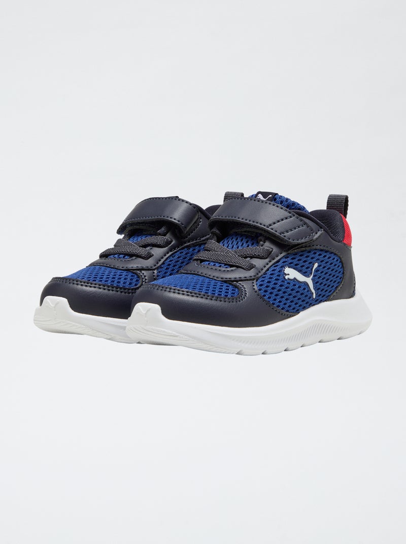 Sneakers basse 'PUMA' con strappi e lacci Blu - Kiabi