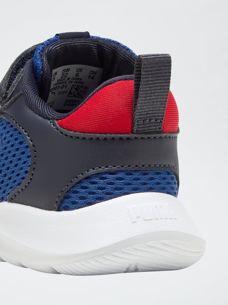 Sneakers basse 'PUMA' con strappi e lacci Blu - Kiabi