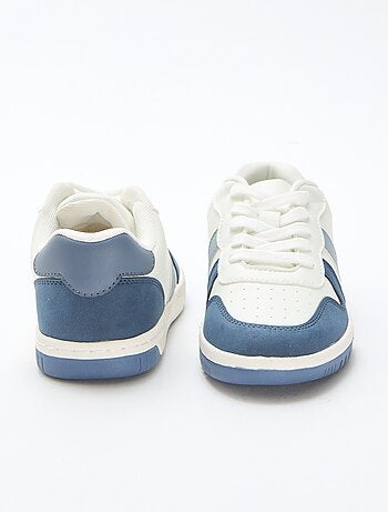Sneakers basse rinforzate tricolore