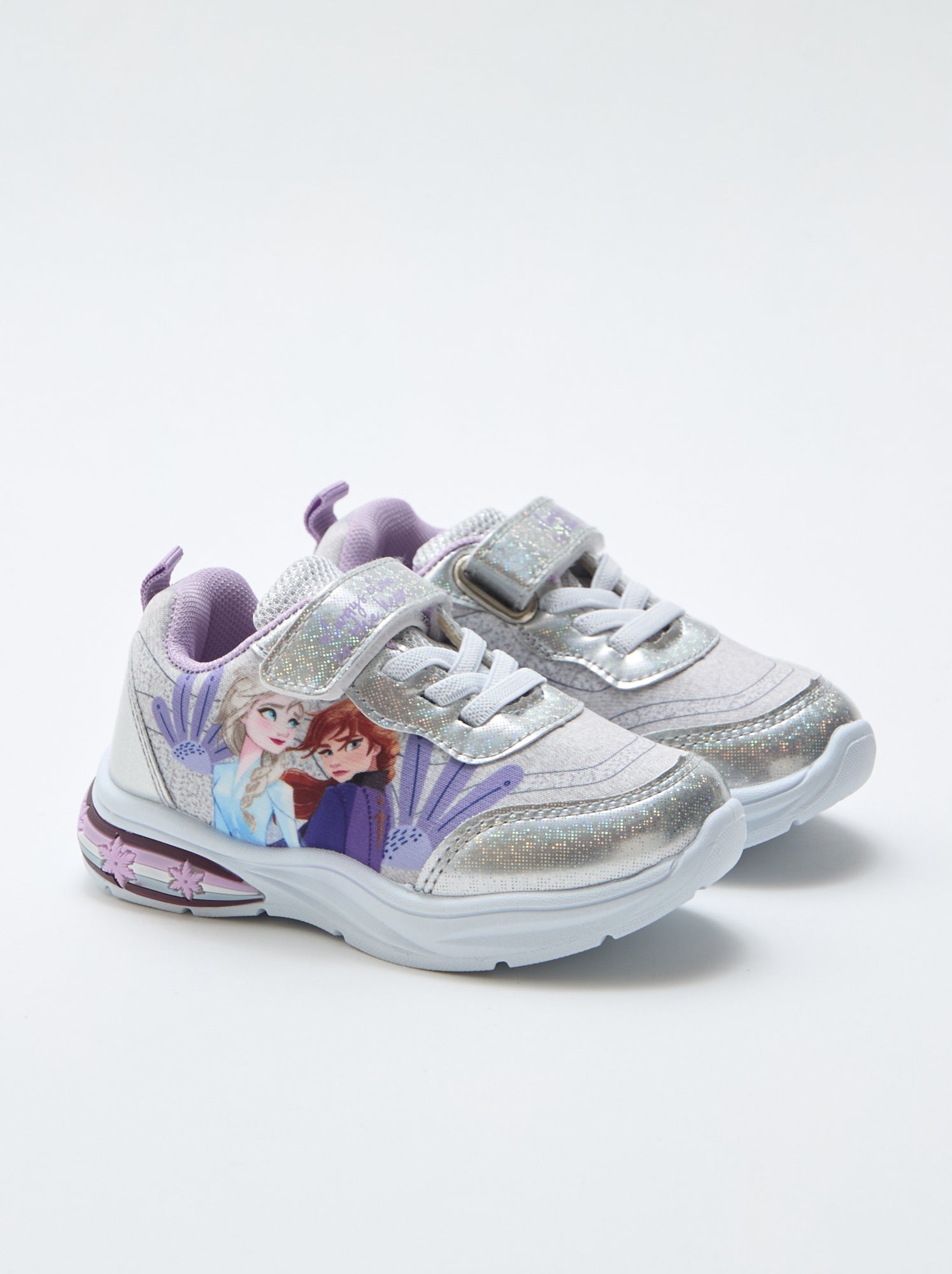 Sneakers basse scintillanti 'Frozen'
