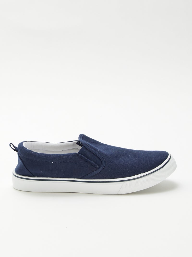 Sneakers basse senza lacci Blu - Kiabi