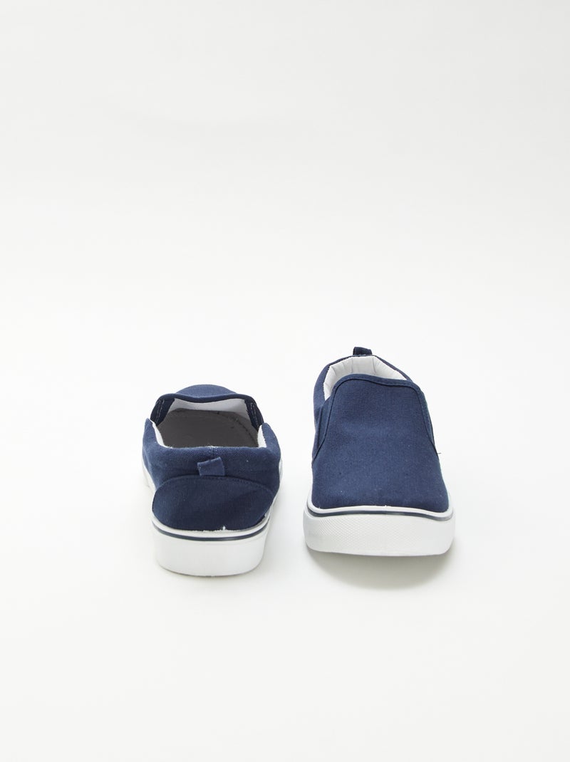 Sneakers basse senza lacci Blu - Kiabi