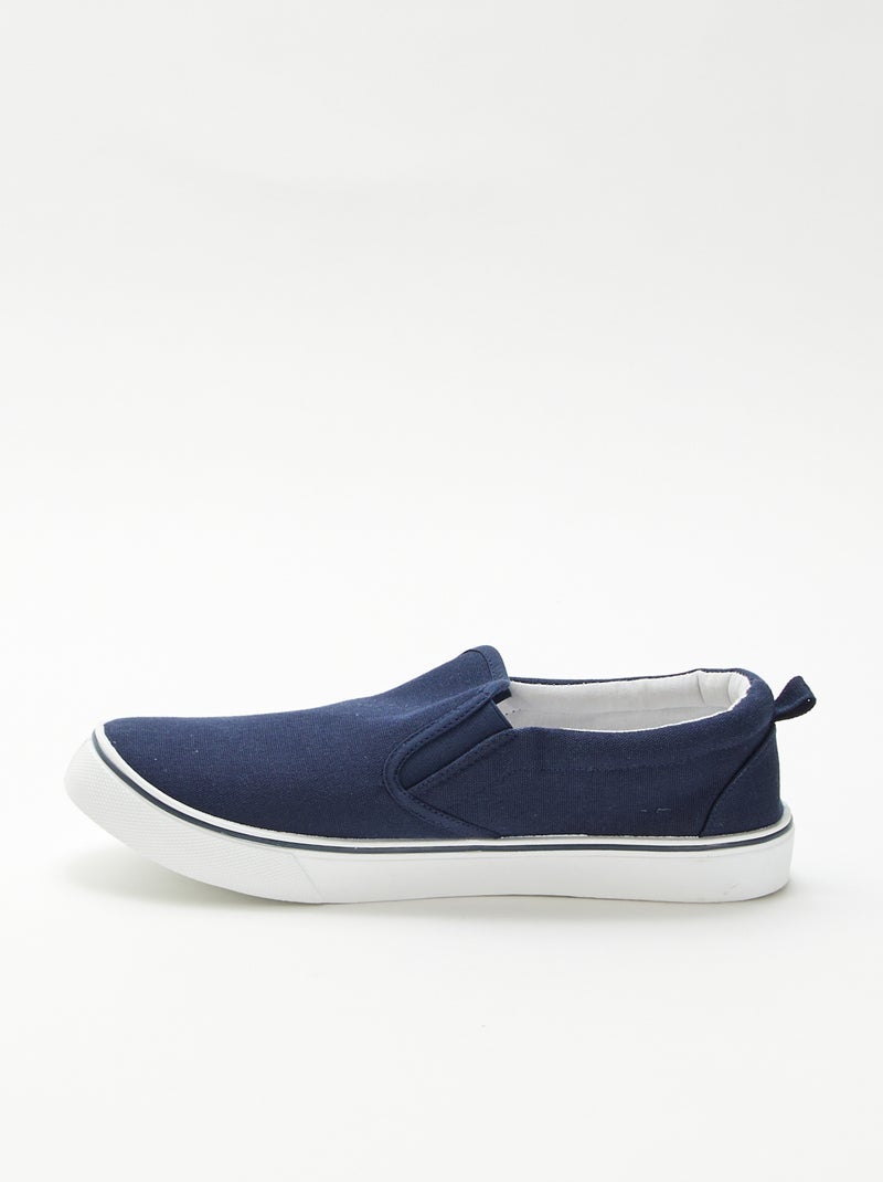 Sneakers basse senza lacci Blu - Kiabi