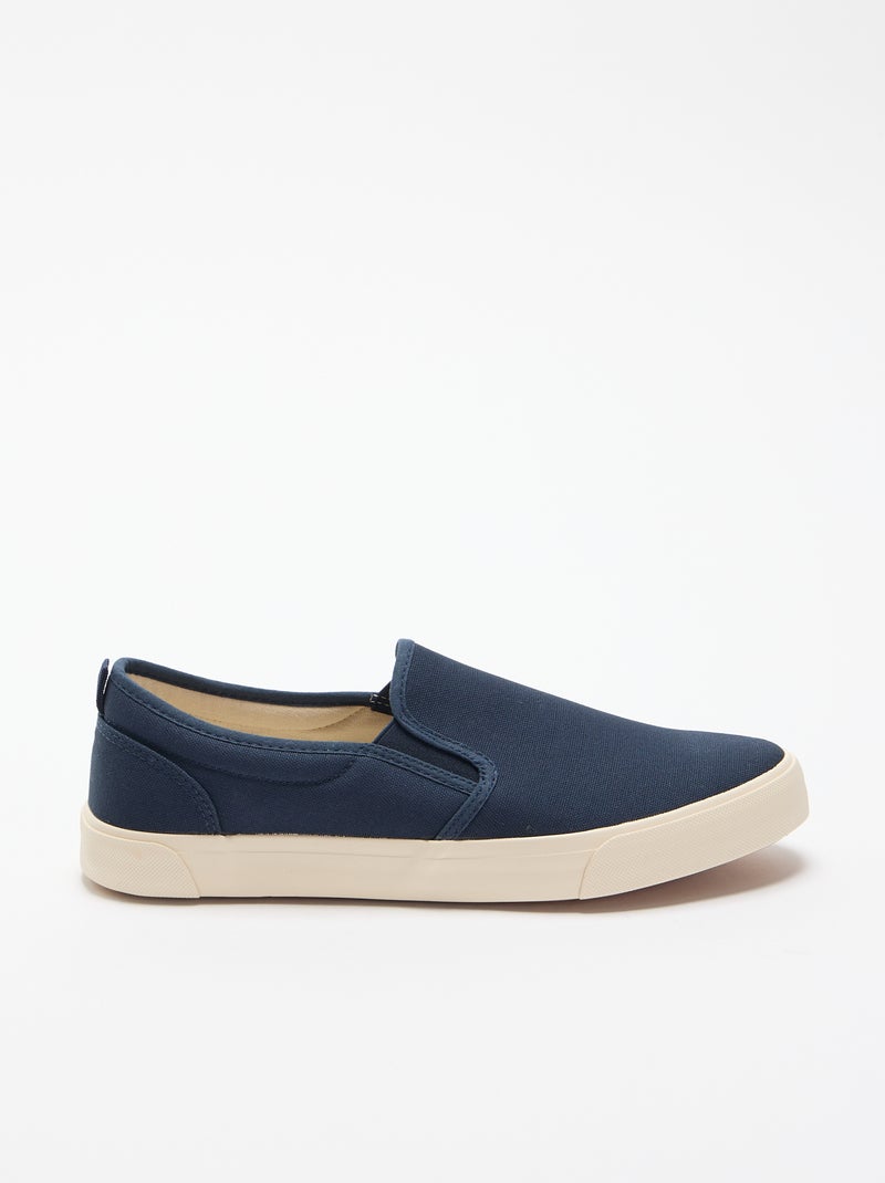 Sneakers basse slip-on Blu - Kiabi