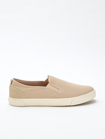 Sneakers basse slip-on in mesh