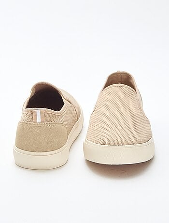 Sneakers basse slip-on in mesh