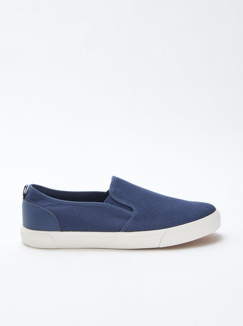 Sneakers basse slip-on in mesh - Kiabi