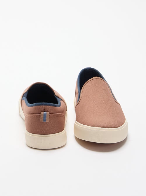 Sneakers basse slip-on - Kiabi