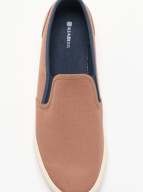 Sneakers basse slip-on - Kiabi