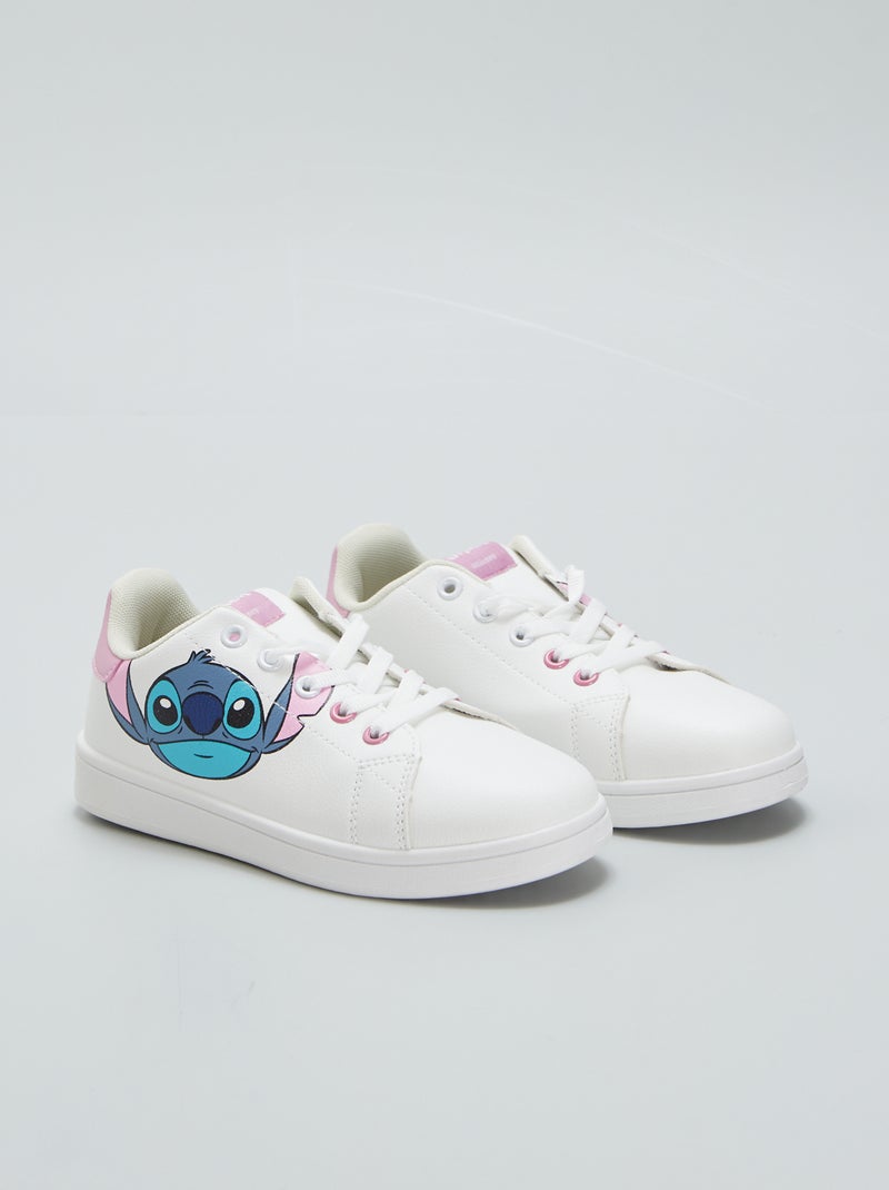 Sneakers basse 'Stitch' bianco - Kiabi