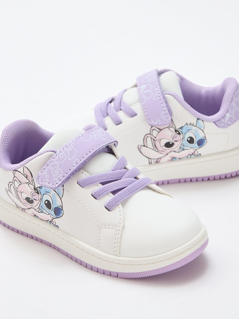 Sneakers basse 'Stitch' Bianco - Kiabi
