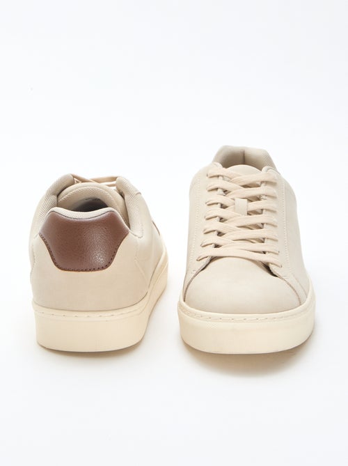 Sneakers basse testurizzate - Kiabi Sneakers basse testurizzate - Kiabi