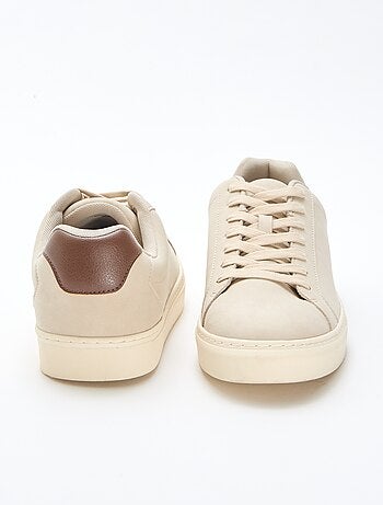 Sneakers basse testurizzate