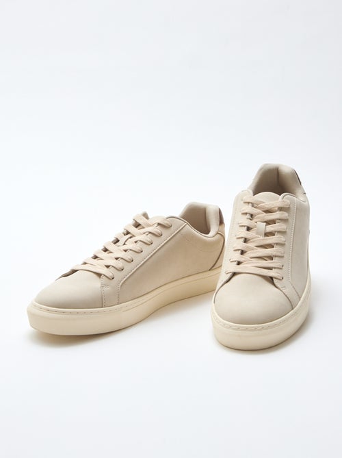 Sneakers basse testurizzate - Kiabi