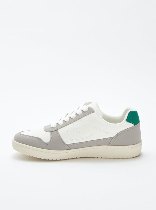Sneakers basse tricolori - - Kiabi