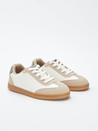 Sneakers basse tricolori