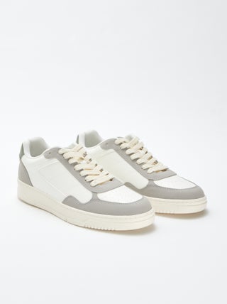 Sneakers basse tricolori