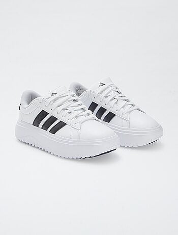 Sneakers bicolori con platform 'Grand Court' 'Adidas'