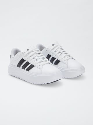 Sneakers bicolori con platform 'Grand Court' 'Adidas'