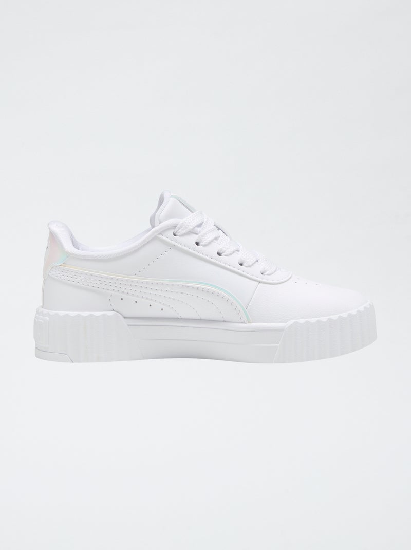 Sneakers 'carina' olografiche Bianco - Kiabi