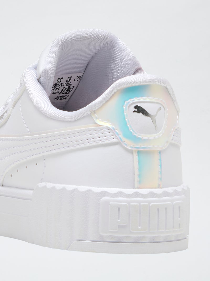 Sneakers 'carina' olografiche Bianco - Kiabi