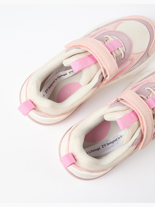 Sneakers combinati con luci superlight runner - Kiabi