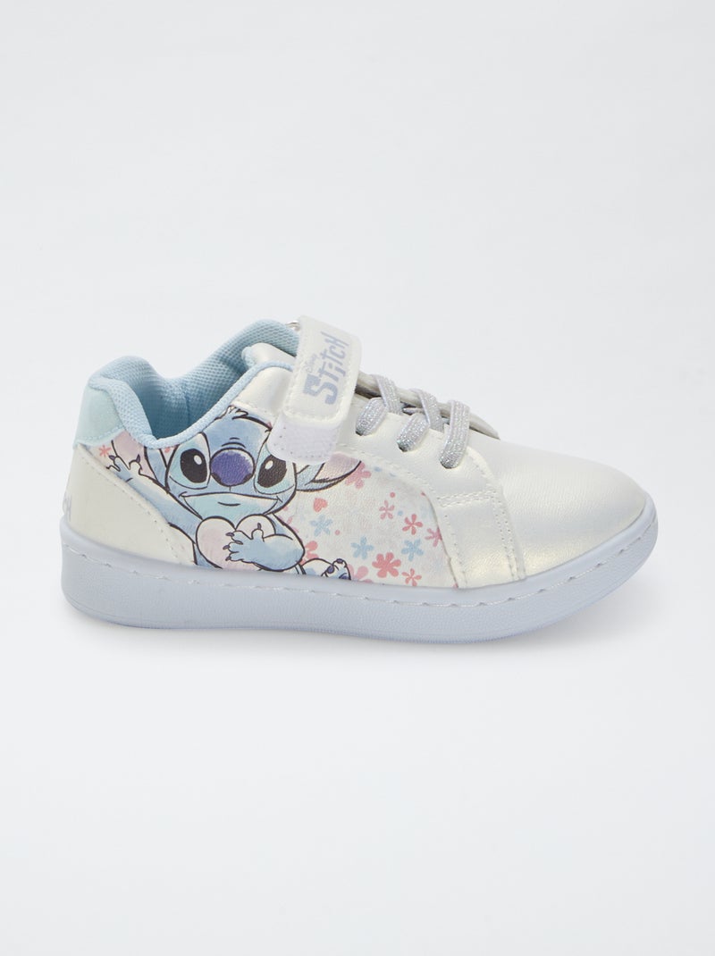 Sneakers con chiusura a strappo lacci elasticizzati 'Stitch