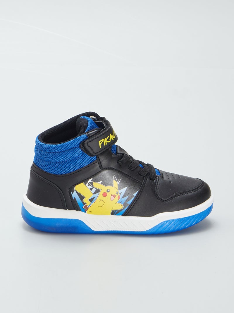 Sneakers con chiusure a strappo 'Pikachu' NERO - Kiabi