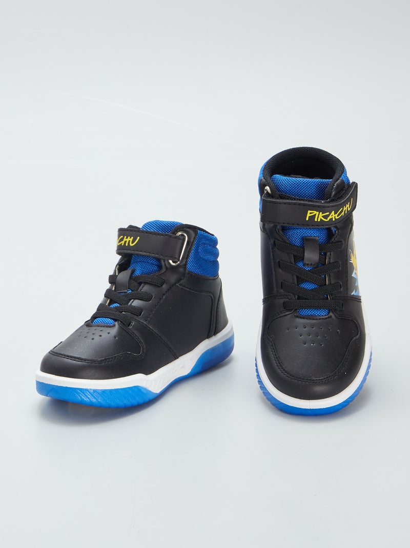 Sneakers con chiusure a strappo 'Pikachu' NERO - Kiabi