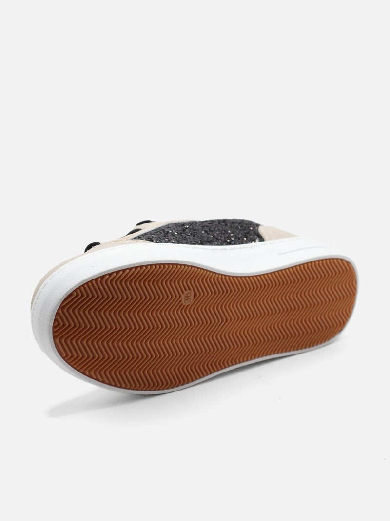 Sneakers con lacci Bianco - Kiabi