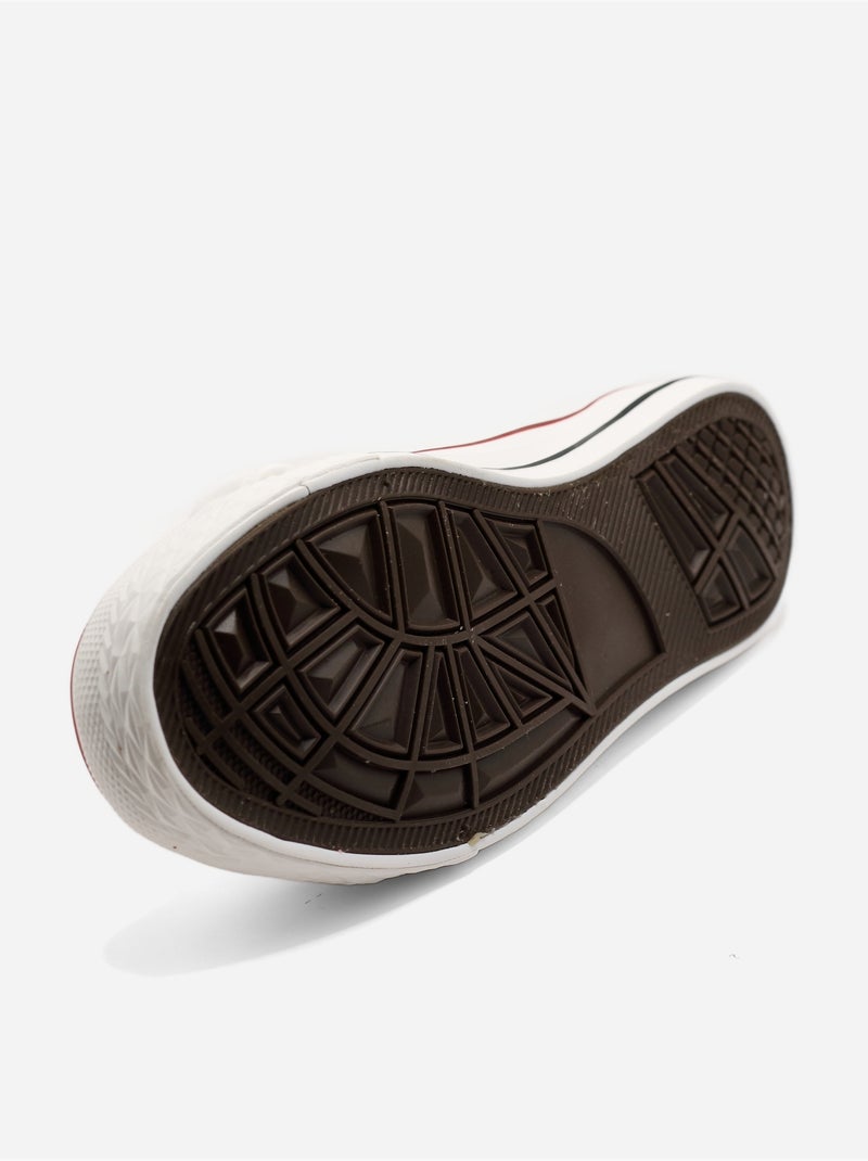 Sneakers con lacci Bianco - Kiabi