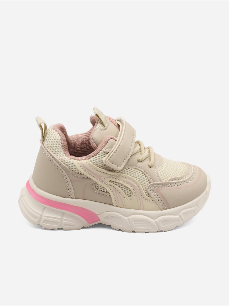 Sneakers con lacci Rosa - Kiabi