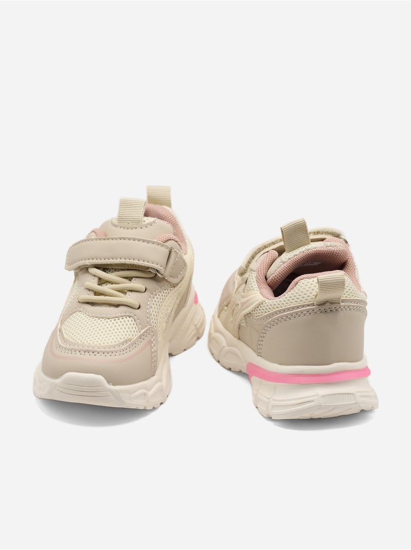 Sneakers con lacci Rosa - Kiabi