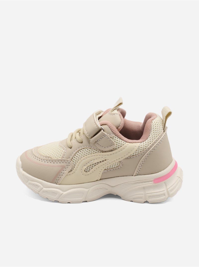 Sneakers con lacci Rosa - Kiabi