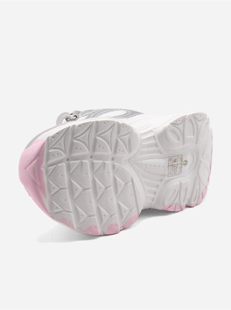 Sneakers con lacci Rosa - Kiabi