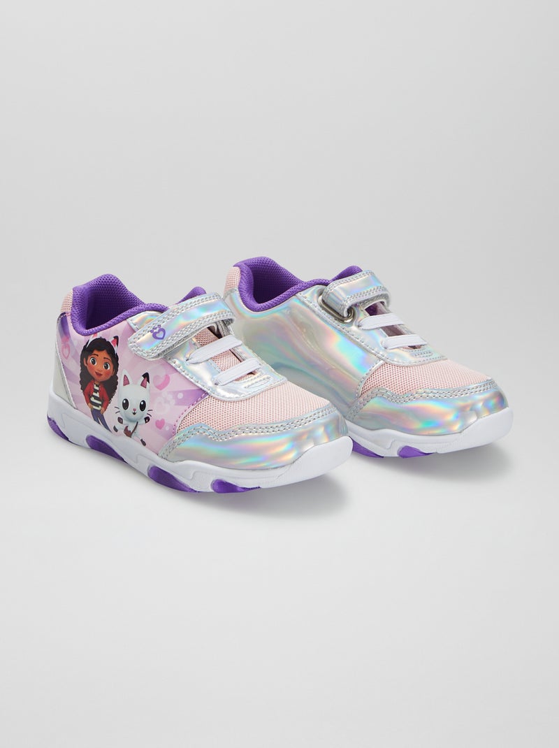 Sneakers con LED luminoso 'La casa delle bambole di Gabby' BIANCO - Kiabi