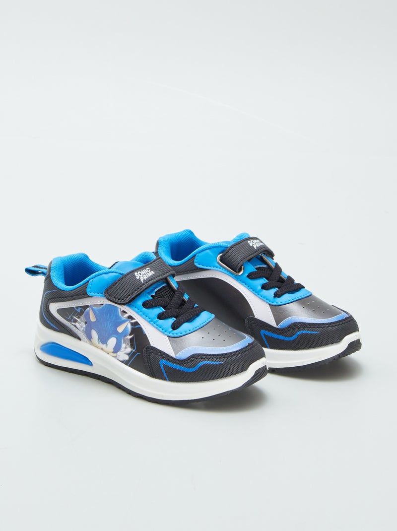 Sneakers con led luminoso 'Sonic' 'SEGA' NERO - Kiabi