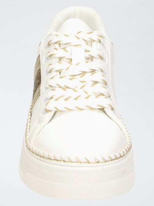 Sneakers con plateau - Kiabi