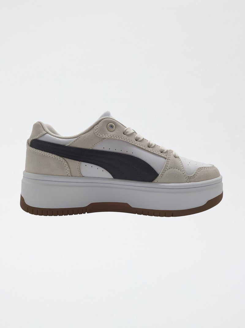 Sneakers con plateau 'Puma' Bianco - Kiabi