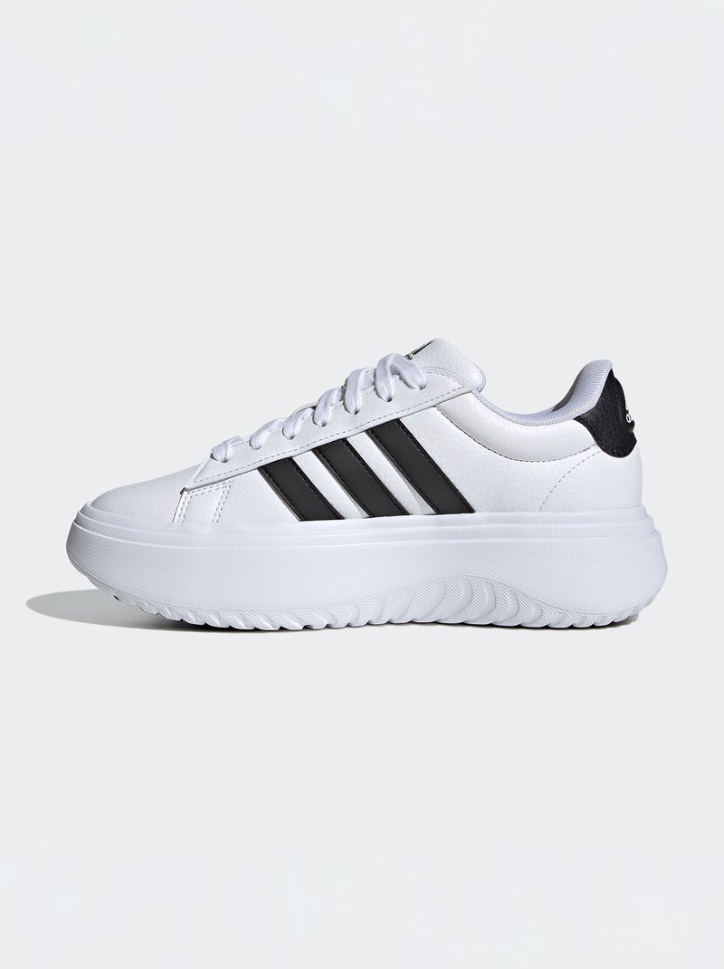 Sneakers con platform 'Grand Court' 'Adidas' bianco - Kiabi