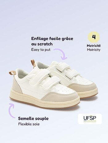 Sneakers con strappi - motricità 4 'camminare' - Kitchoun