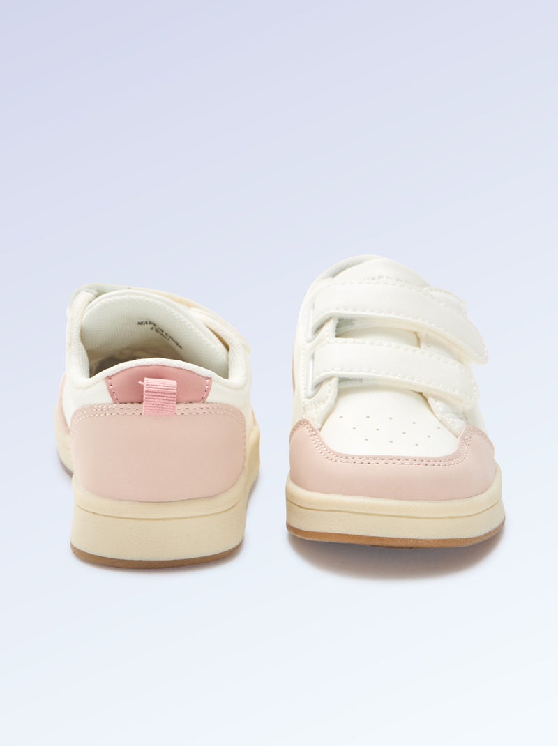 Sneakers con strappi - motricità 4 'camminare' - Kitchoun Rosa - Kiabi