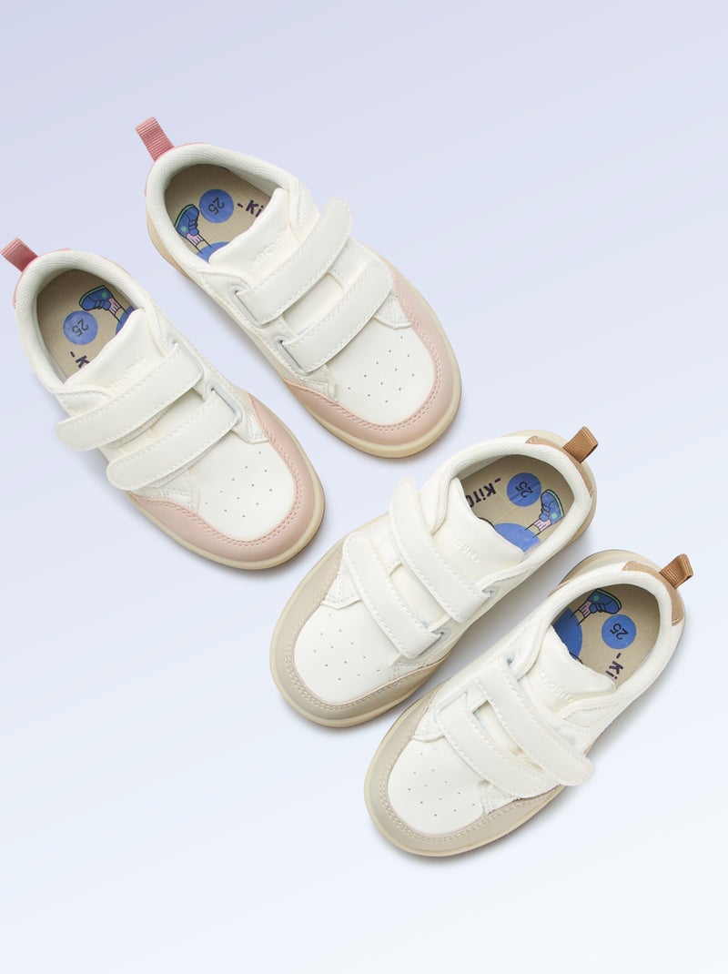 Sneakers con strappi - motricità 4 'camminare' - Kitchoun Rosa - Kiabi