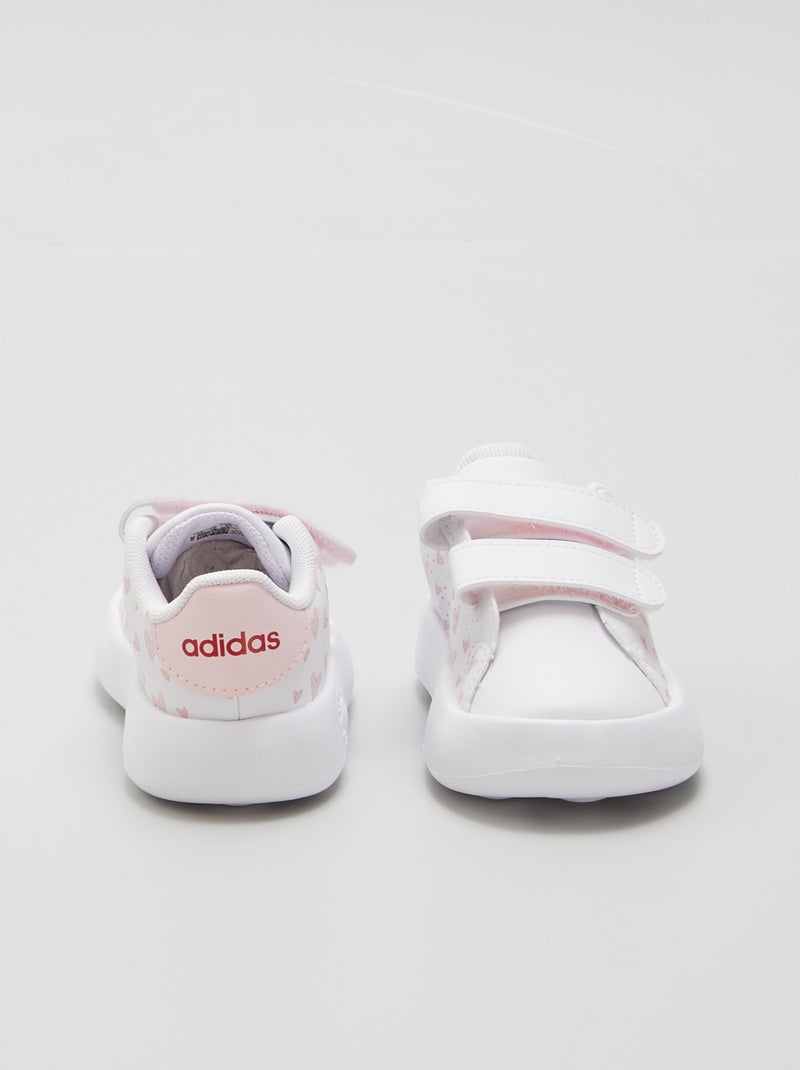 Sneakers con strappi 'Adidas' e motivo 'cuori' bianco - Kiabi