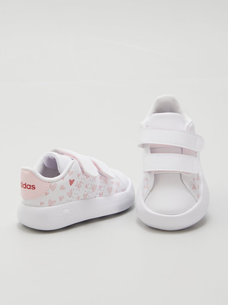 Sneakers con strappi 'Adidas' e motivo 'cuori' bianco - Kiabi