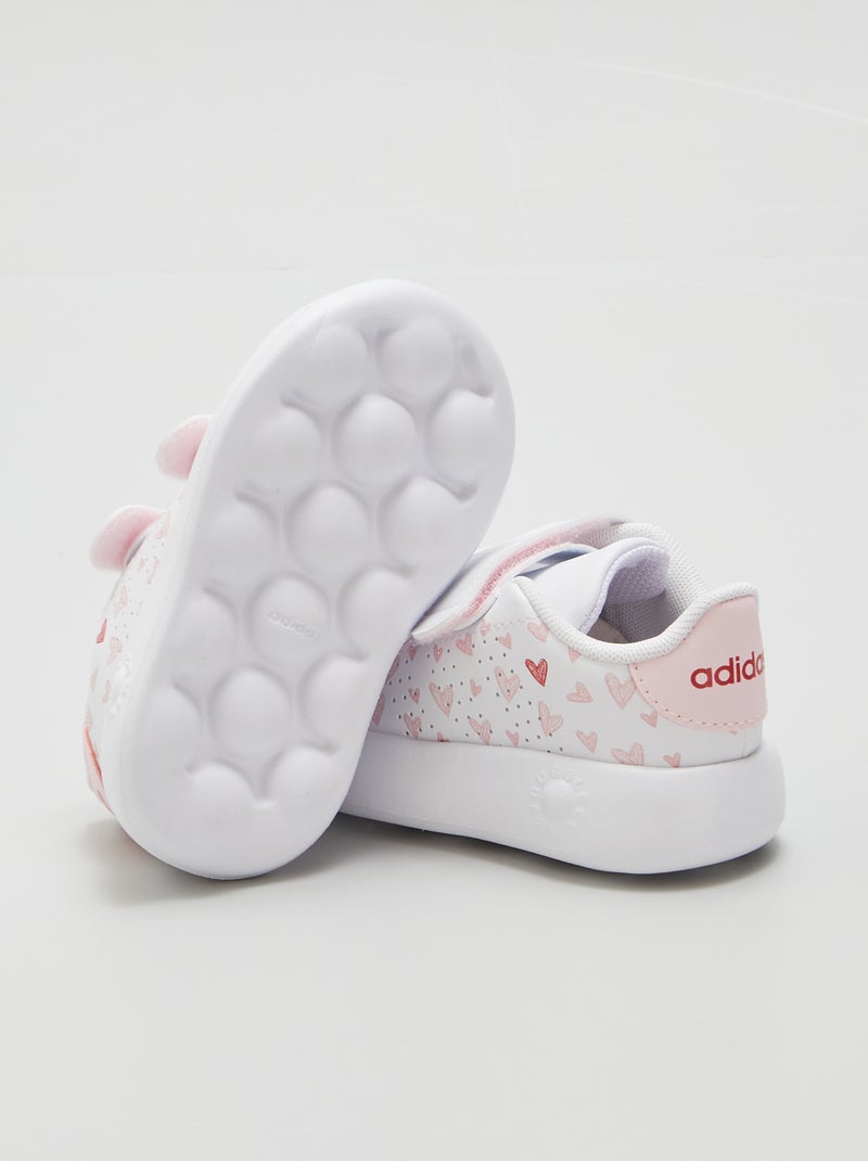 Sneakers con strappi 'Adidas' e motivo 'cuori' bianco - Kiabi